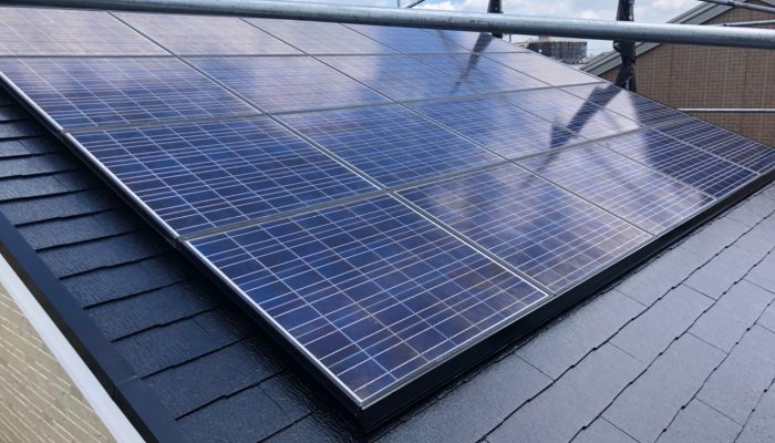 戸田市 T様邸 太陽光パネル設置後
