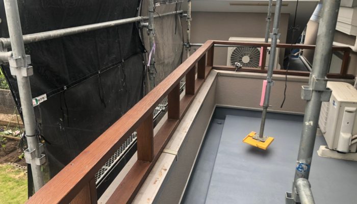 国分寺 k様邸 ベランダ 施工後