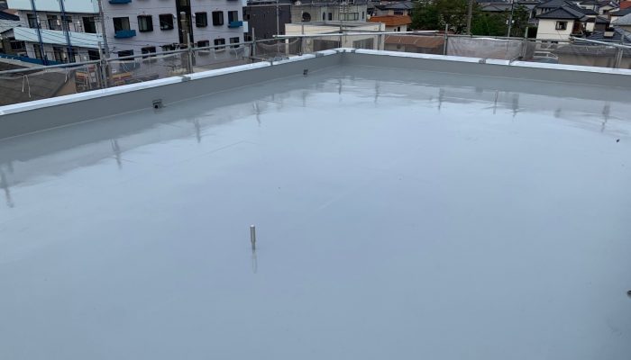 鷲宮駅前ビル 屋上 施工後
