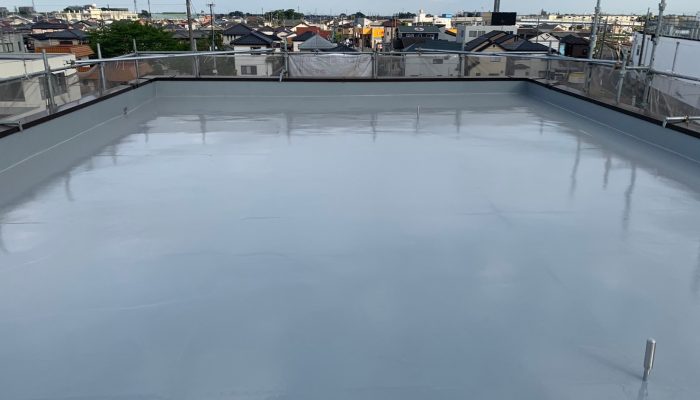 鷲宮駅前ビル 屋上 施工後